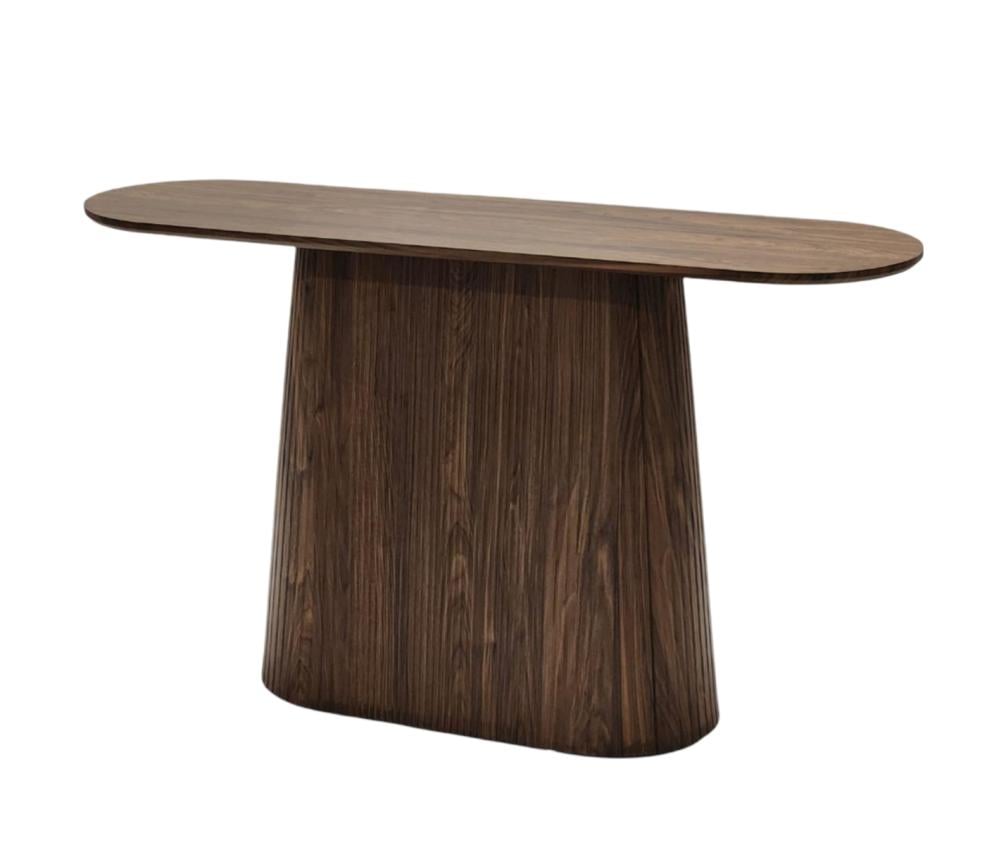 كونسول خشب مودرن لون بني