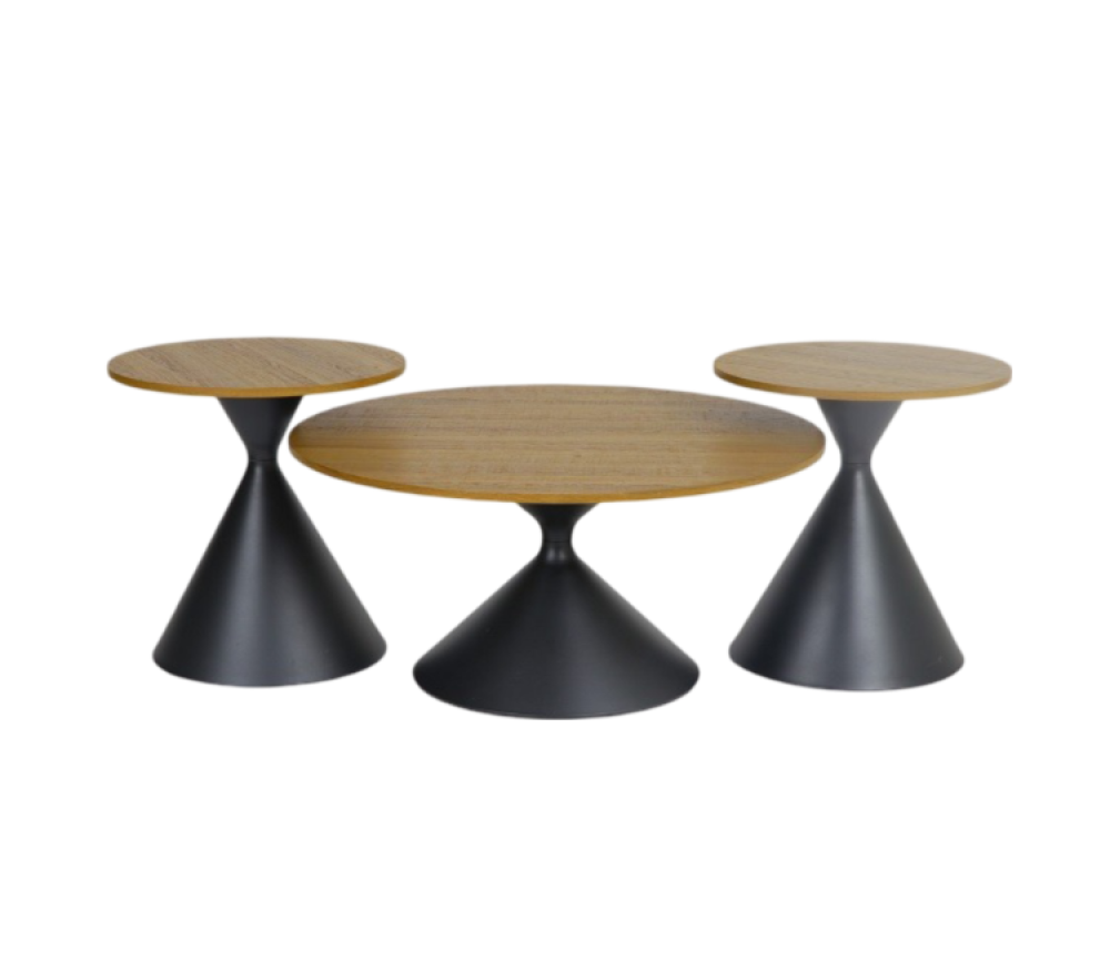 طقم خدمة راقي بني فاتح و أسود