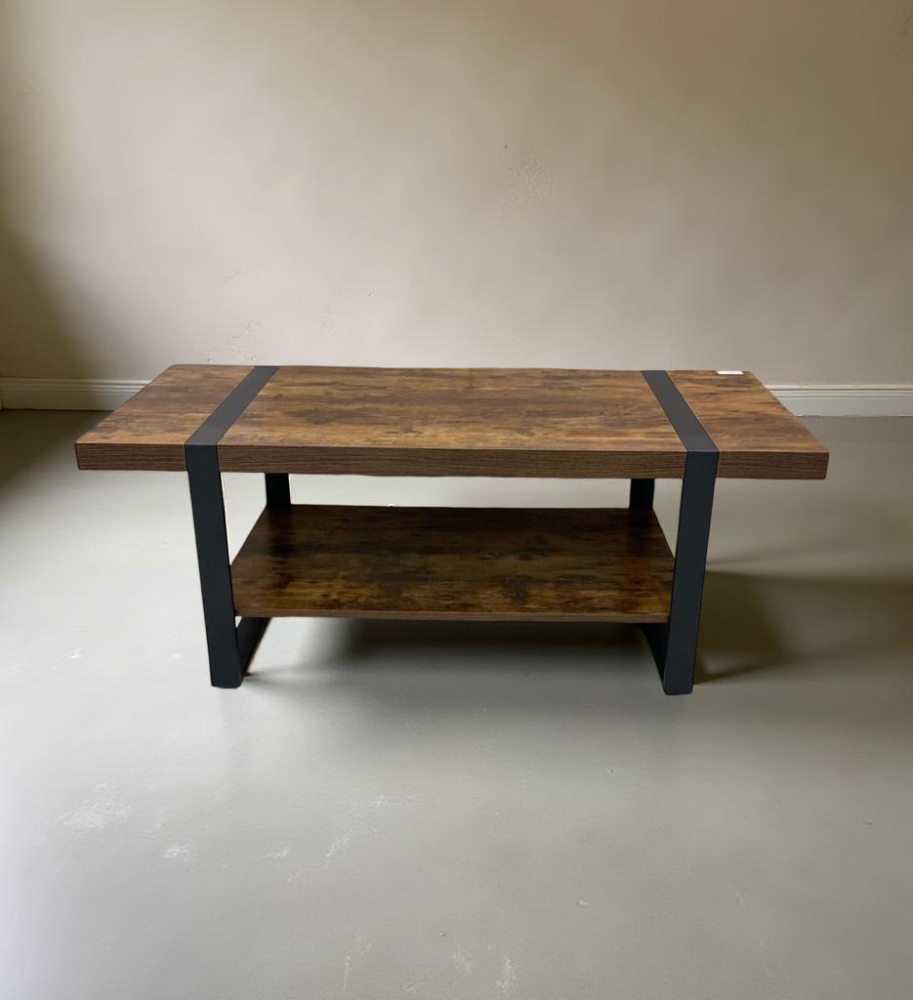 طاولة ضيافة راقية مقاس 120 سم لون بني