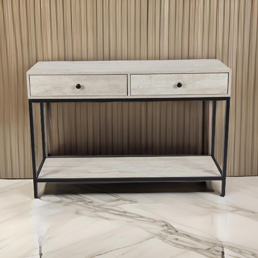 مدخل خشب فاخر مع درجين ورف إضافي