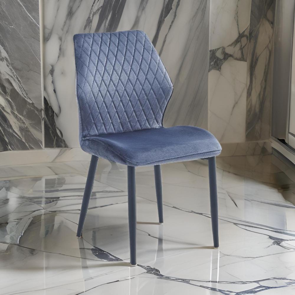 كرسي طعام بتصميم رياضي فخم لون رمادي