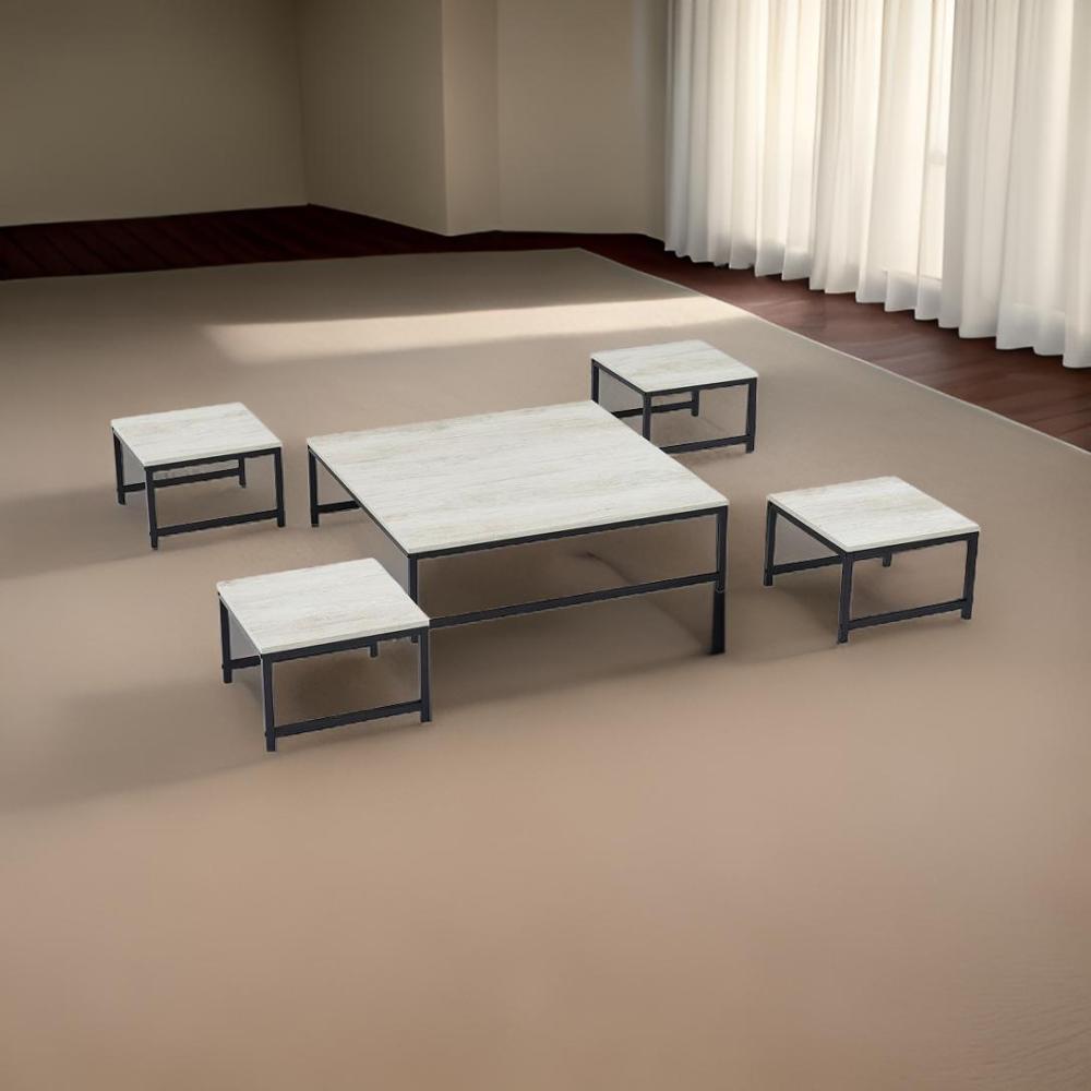 طقم خدمة أرضي لون بيج فاتح