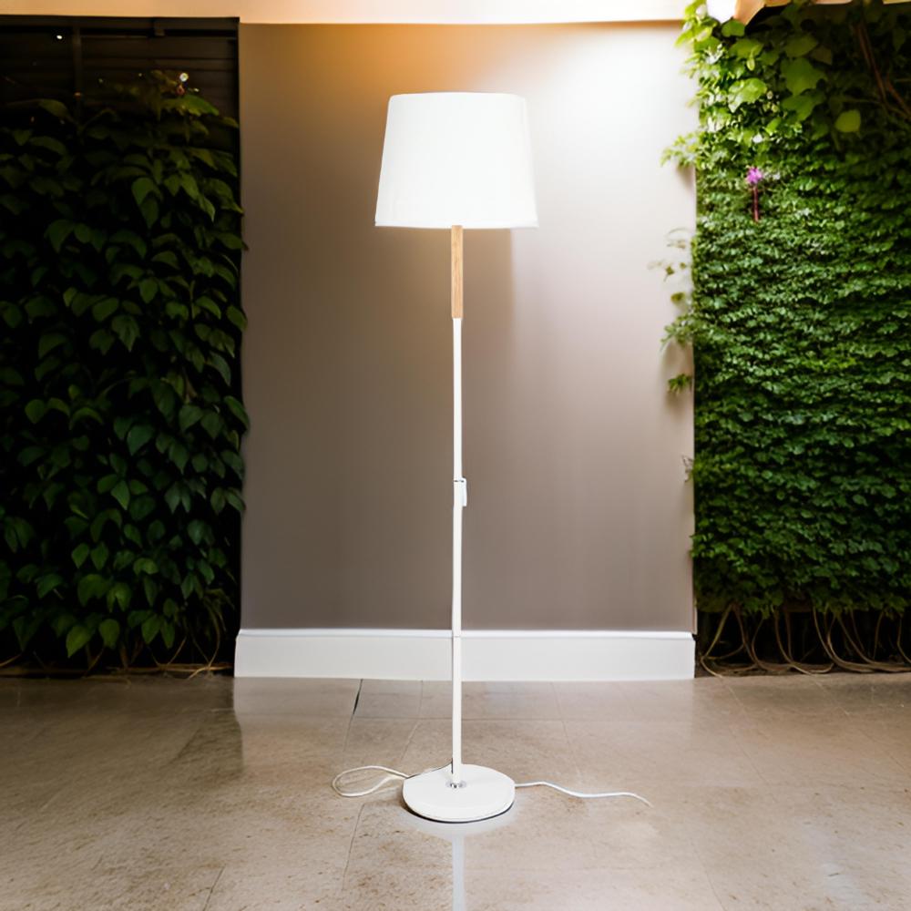 أباجورة راقية أبيض و بيج