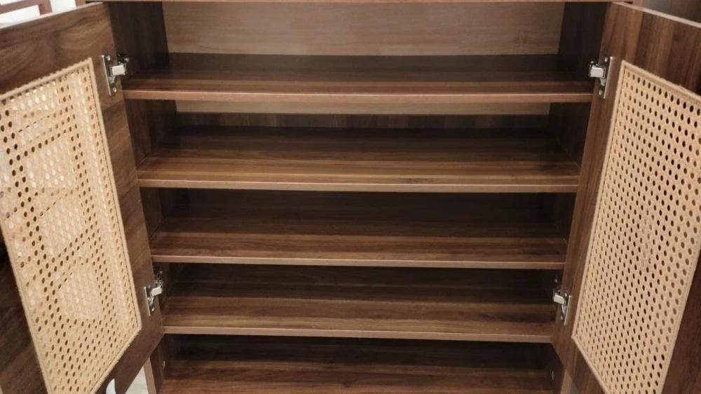 دولاب أحذيه راتان 2 باب مقاس 80 سم