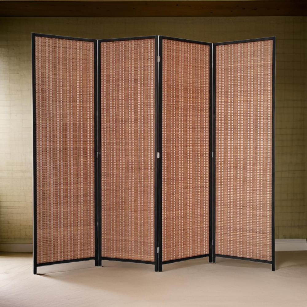 بارتشن - حاجز خصوصية رائع لون بني