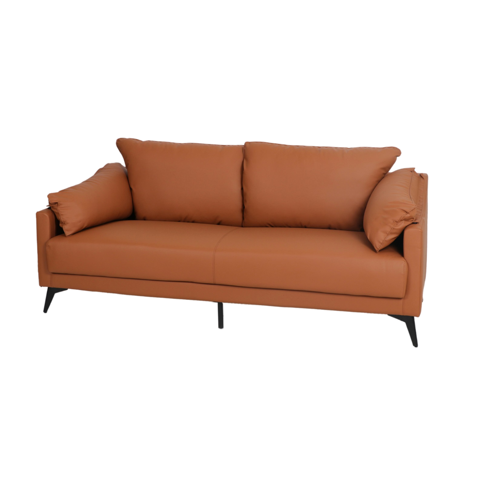 كنب فخم لون برتقالي