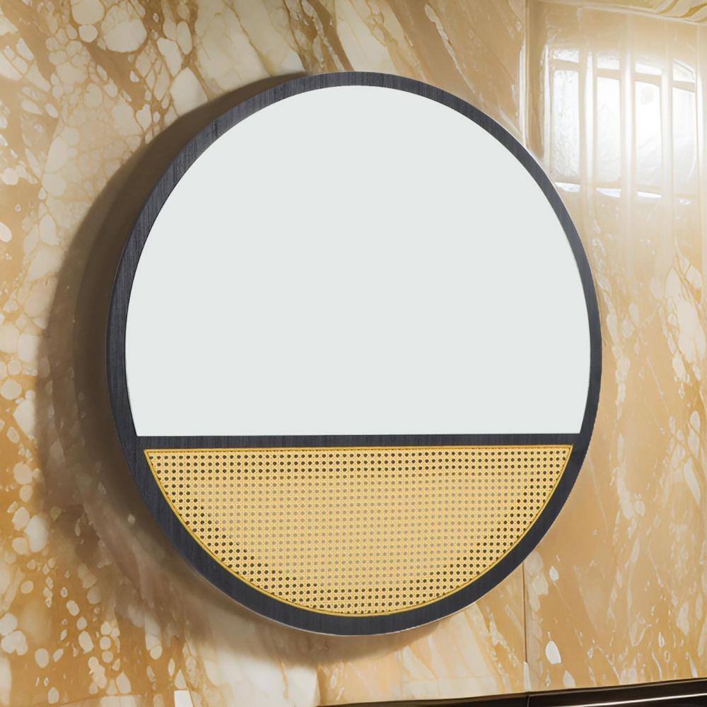 مرايا راتان دائرية مقاس 100 سم