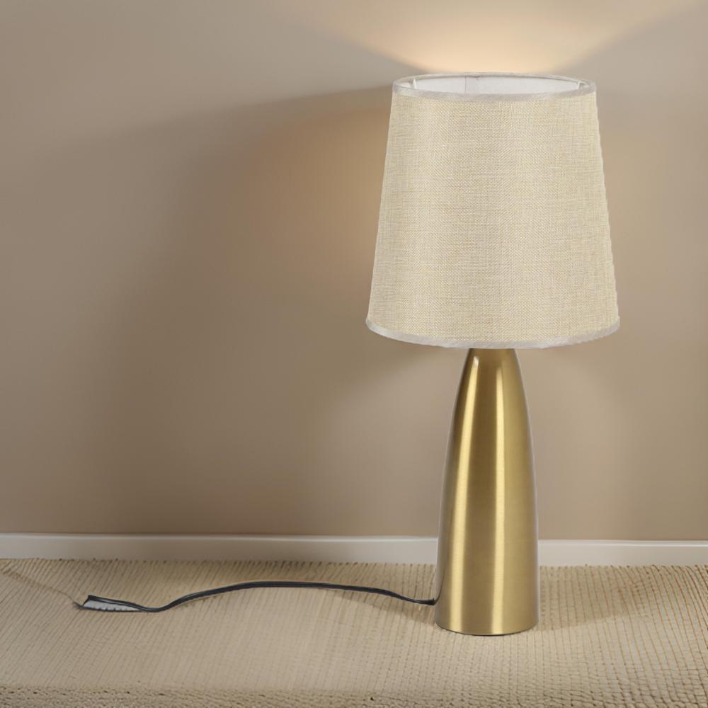 أباجورة جانبية لغرفة النوم ستيل ذهبي