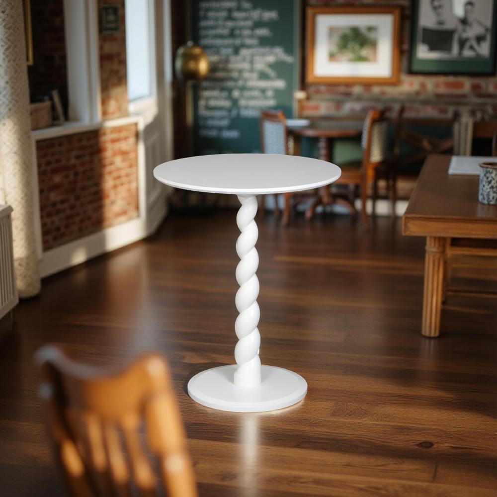 طاولة كافيه دائرية خشب جودة عالية مقاس 60 سم