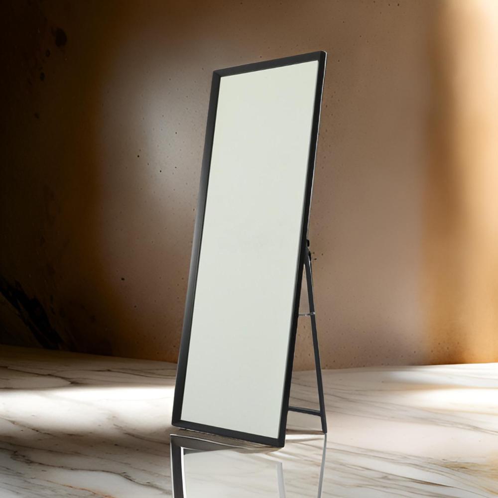 مرايا ستاند أسود  مقاس 165 سم