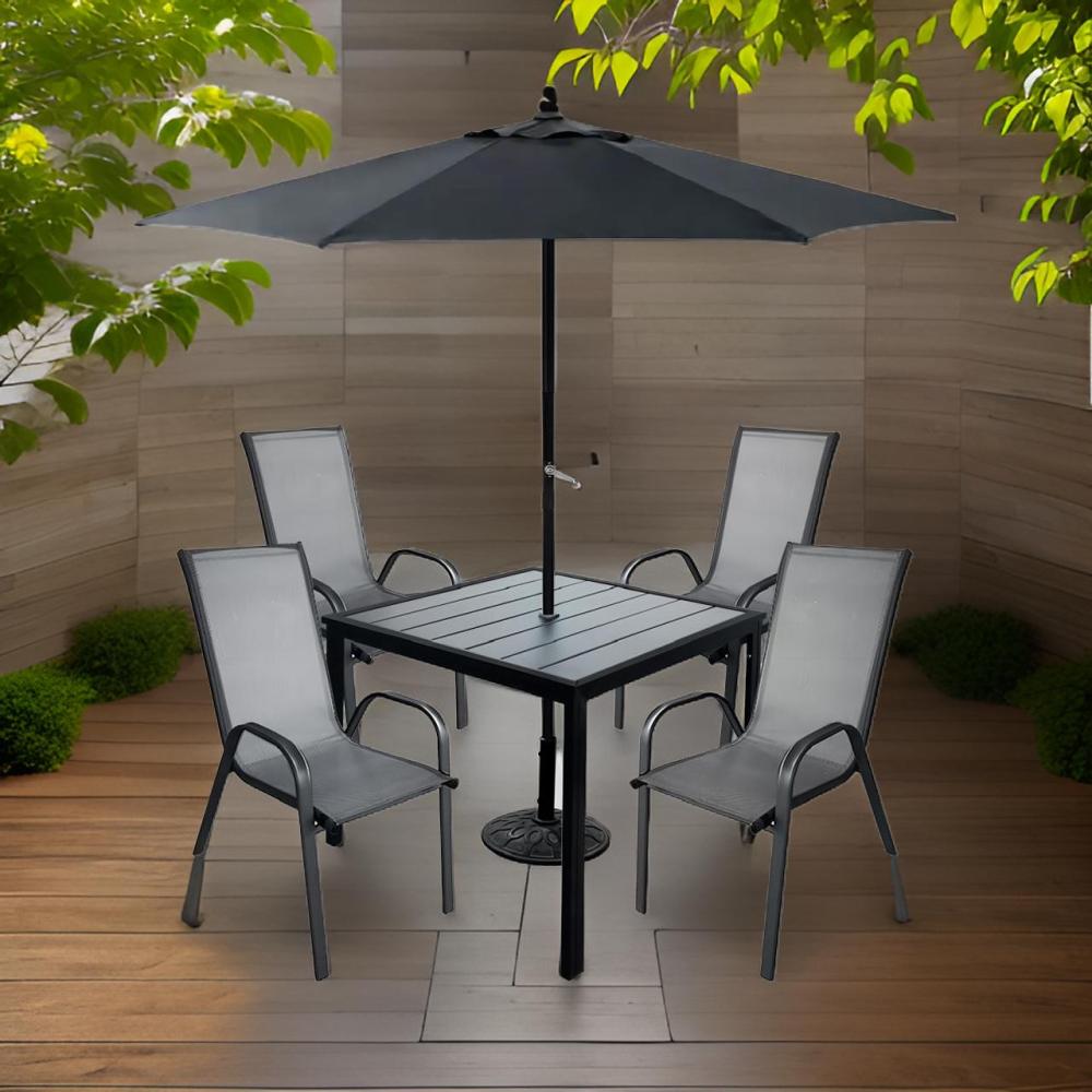 جلسه خارجيه مع مظله لون اسود