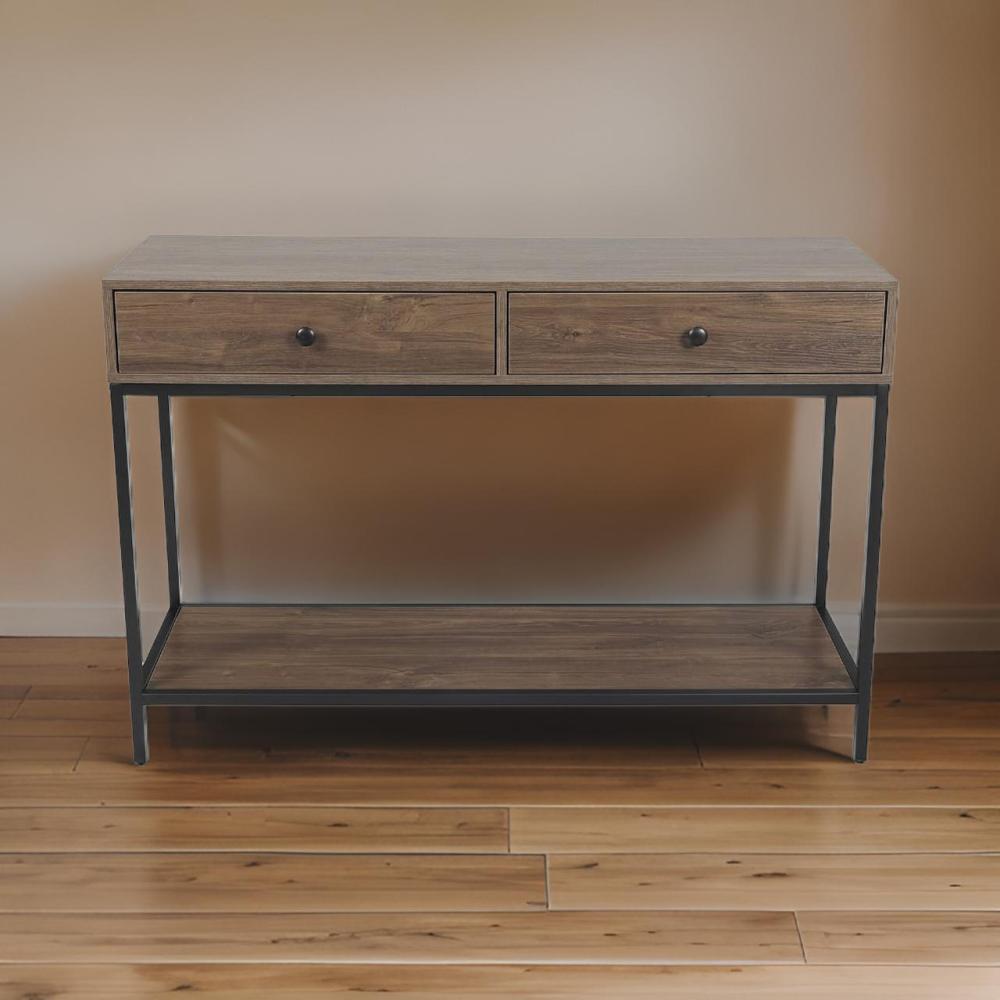 مدخل خشب فاخر مع درجين ورف إضافي