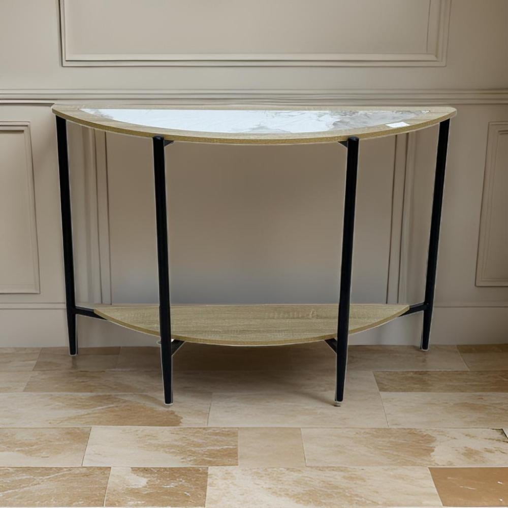 طاولة مدخل مودرن لون بيج