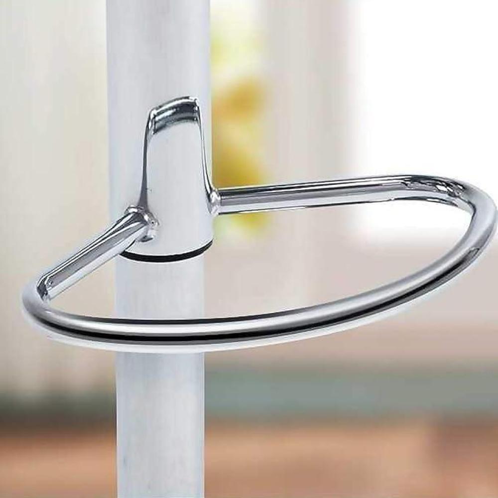 كرسي بار رائع لون أبيض