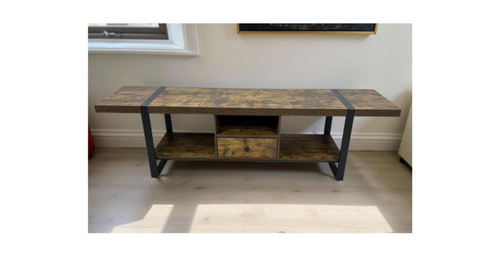 وحدة بلازما رائعة مقاس 2 متر لون خشبي عتيق