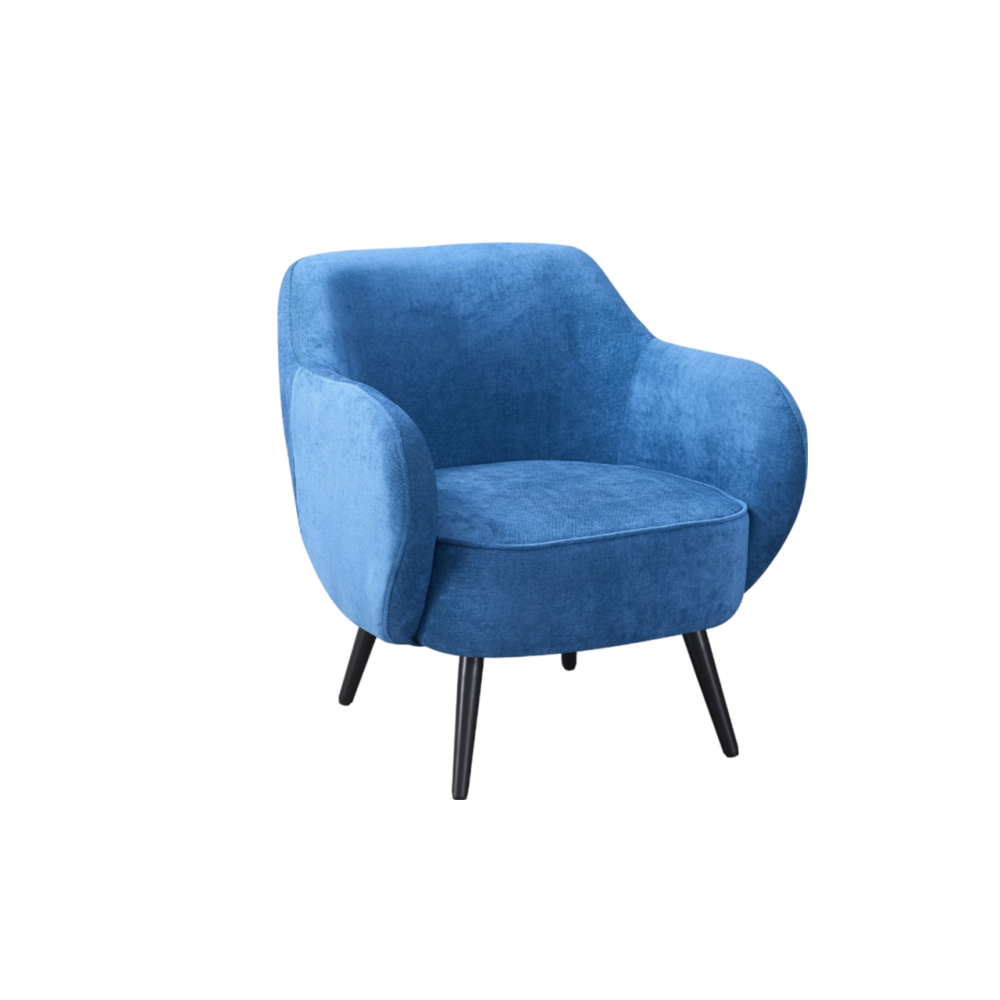 كرسي بوكلية رائع لون أزرق