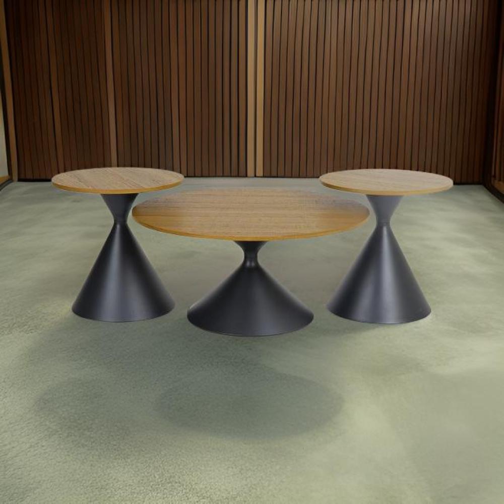 طقم خدمة راقي بني فاتح و أسود