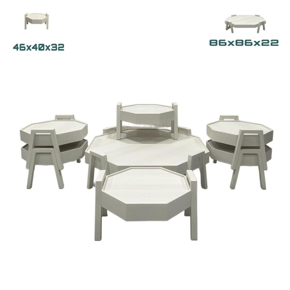 طقم خدمة تركي 6+1