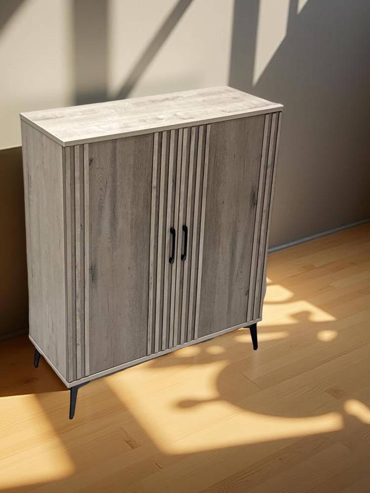 جزامة 2 باب مقاس 80 سم لون بيج قاتم