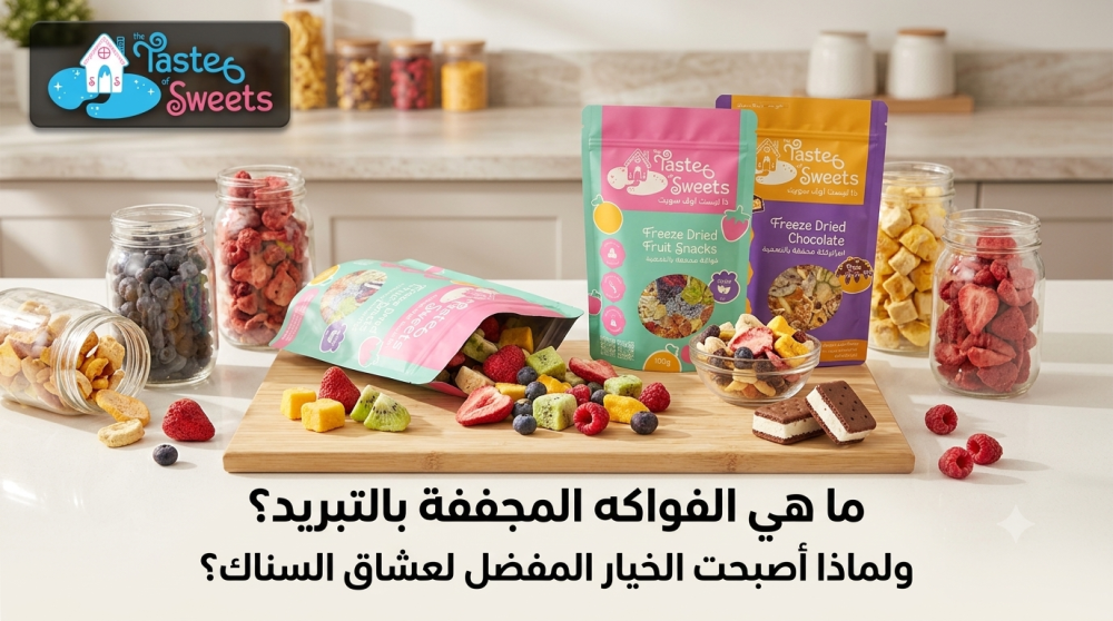 فواكه مجففة بالتبريد