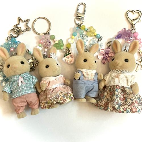Authentic milk rabbit sylvanian families