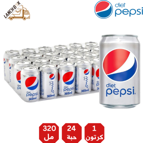 بيبسي دايت علب سعة 320 مل