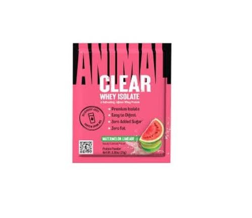 Free product: UNIVERSAL ANIMAL CLEAR WHEY WATERMELON LIMEADE 25 G SAMPLE