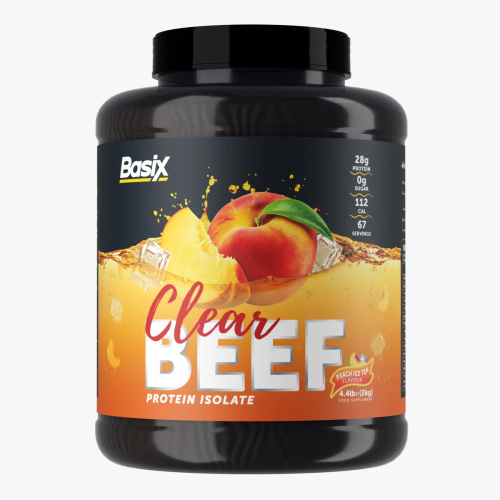 Basix Beef Protein Iso Peach Iced Tea 4.4lb