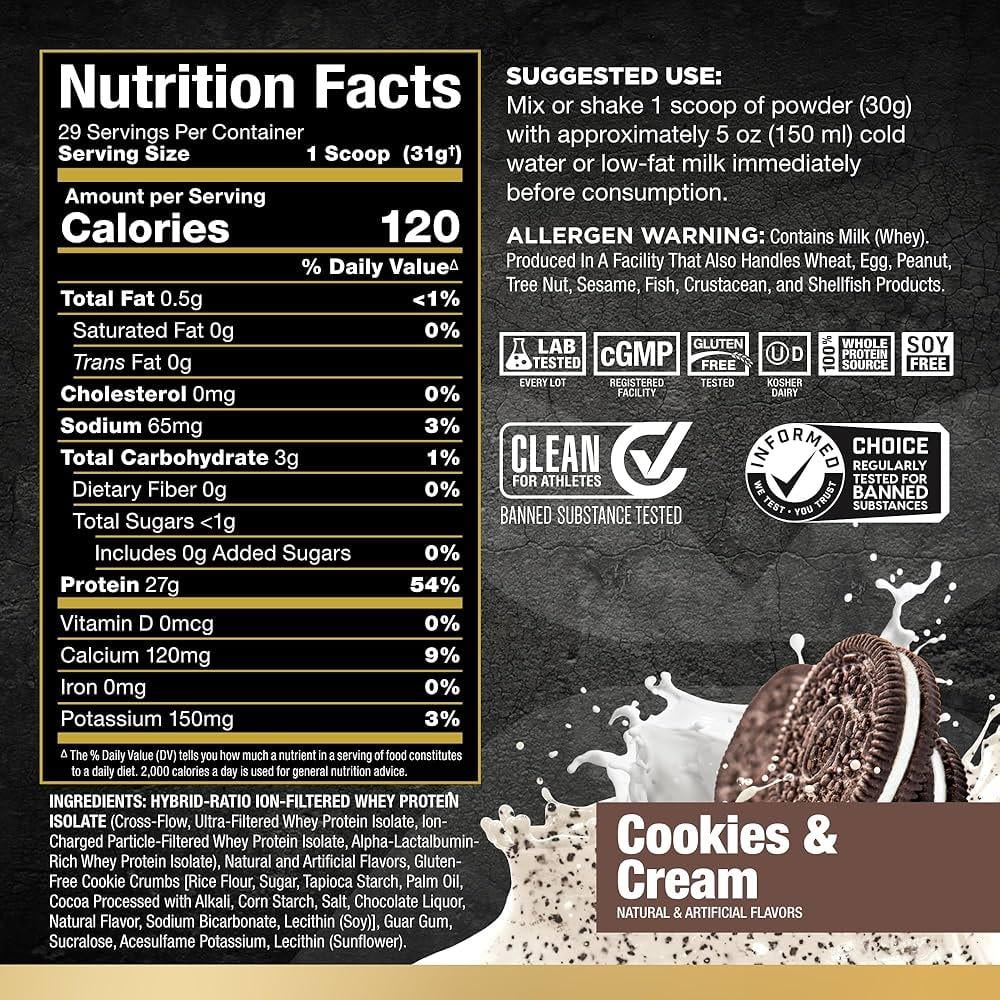 ALLMAX ISO FLEX 2LB COOKIES