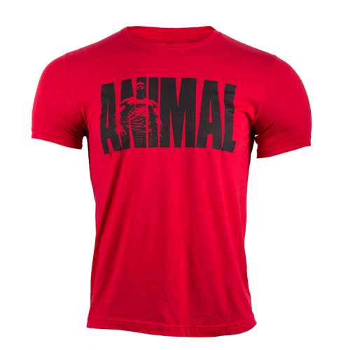 UNIVERSAL ANIMAL PROMOTIONAL RED Tee