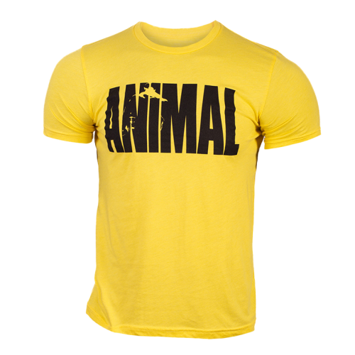 UNIVERSAL ANIMAL PROMOTIONAL YELLOW Tee