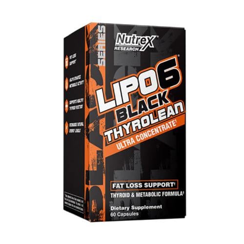 NUTREX LIPO 6 BLACK THYROLEAN 60CAP