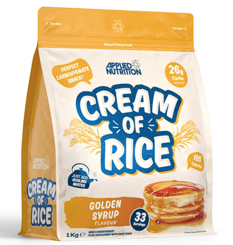 APPLIED CREAM OF RICE GOLDEN SYRUP 1KG