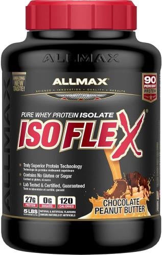 ALLMAX ISO FLEX 5LB CHOCOLATE PEANUT BUTTER