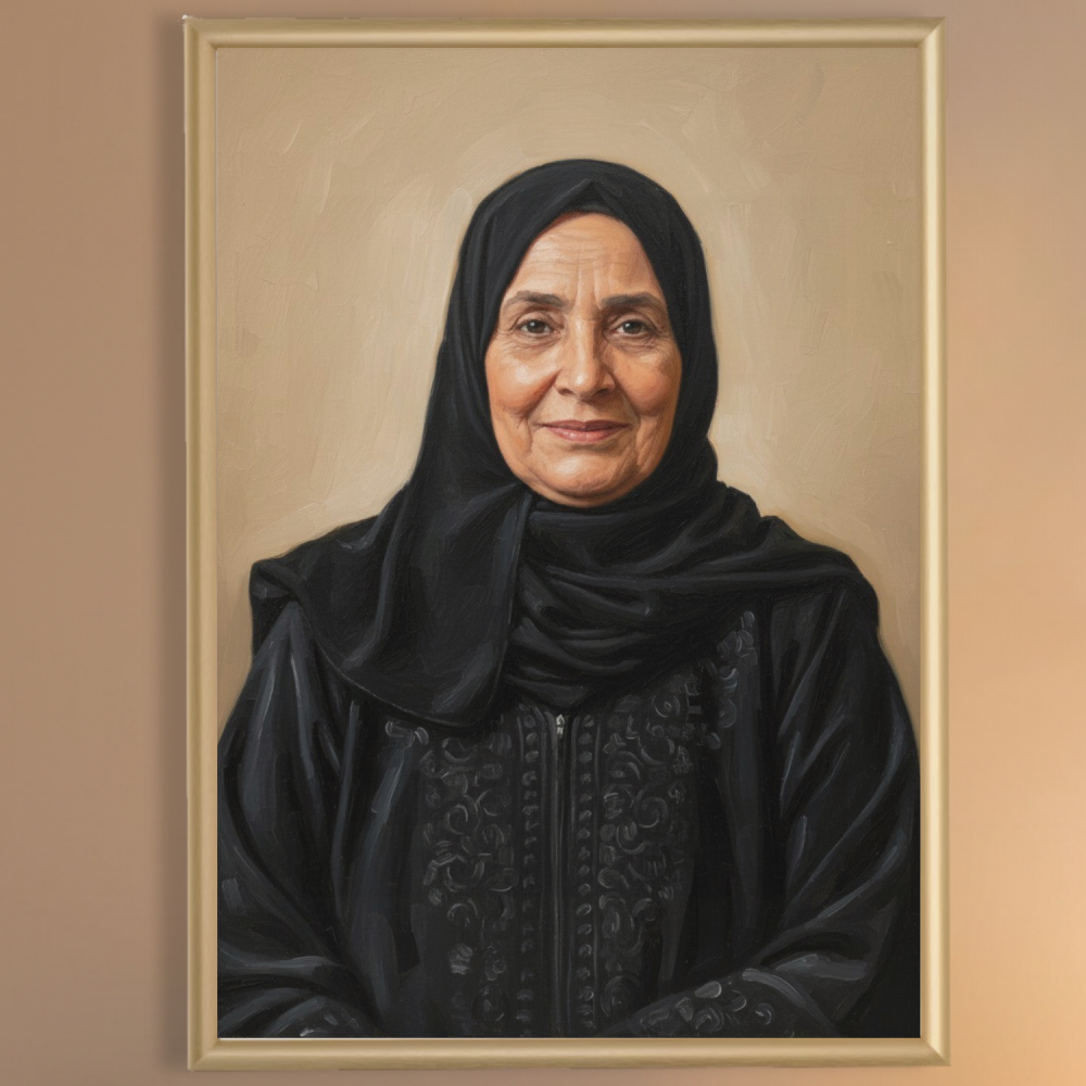 صورتك كلوحة زيتية