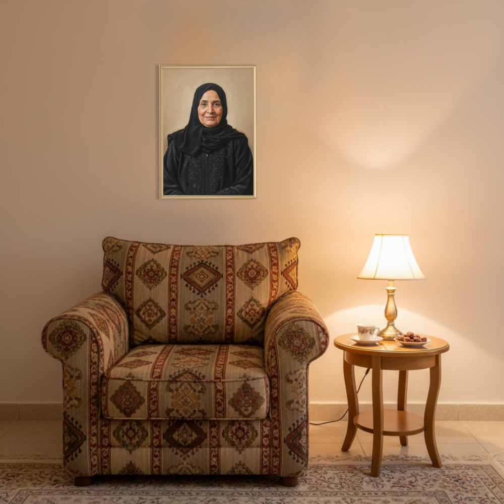 صورتك كلوحة زيتية