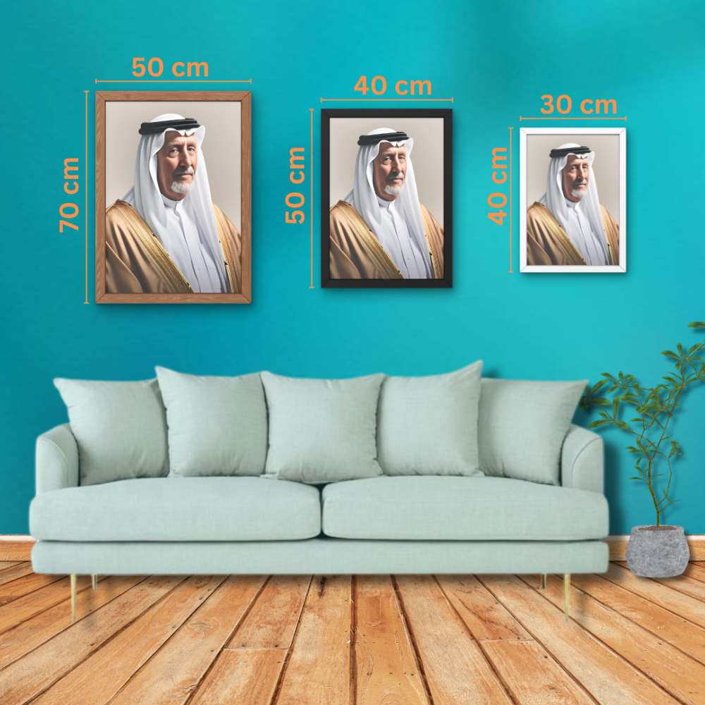 أطبع صورك بجودة عالية (حجم صغير: 40X30 CM)