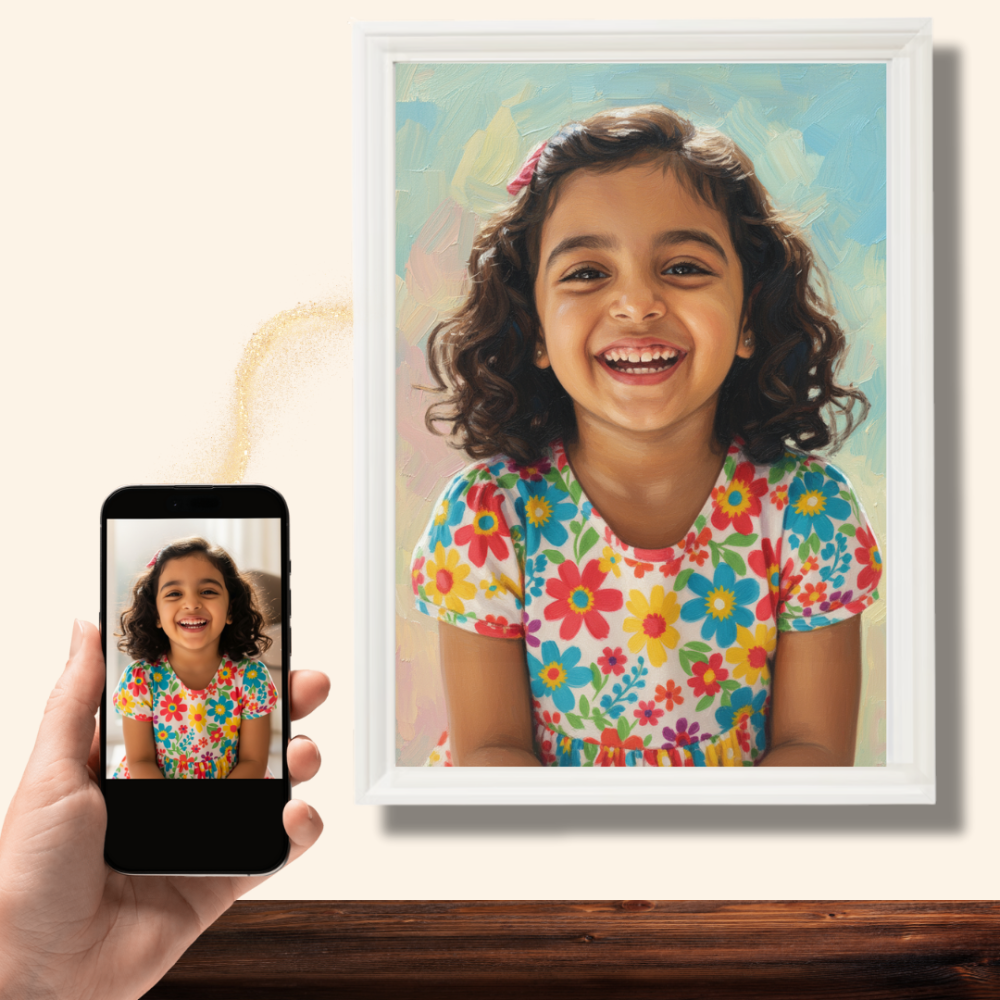 صورتك كلوحة زيتية