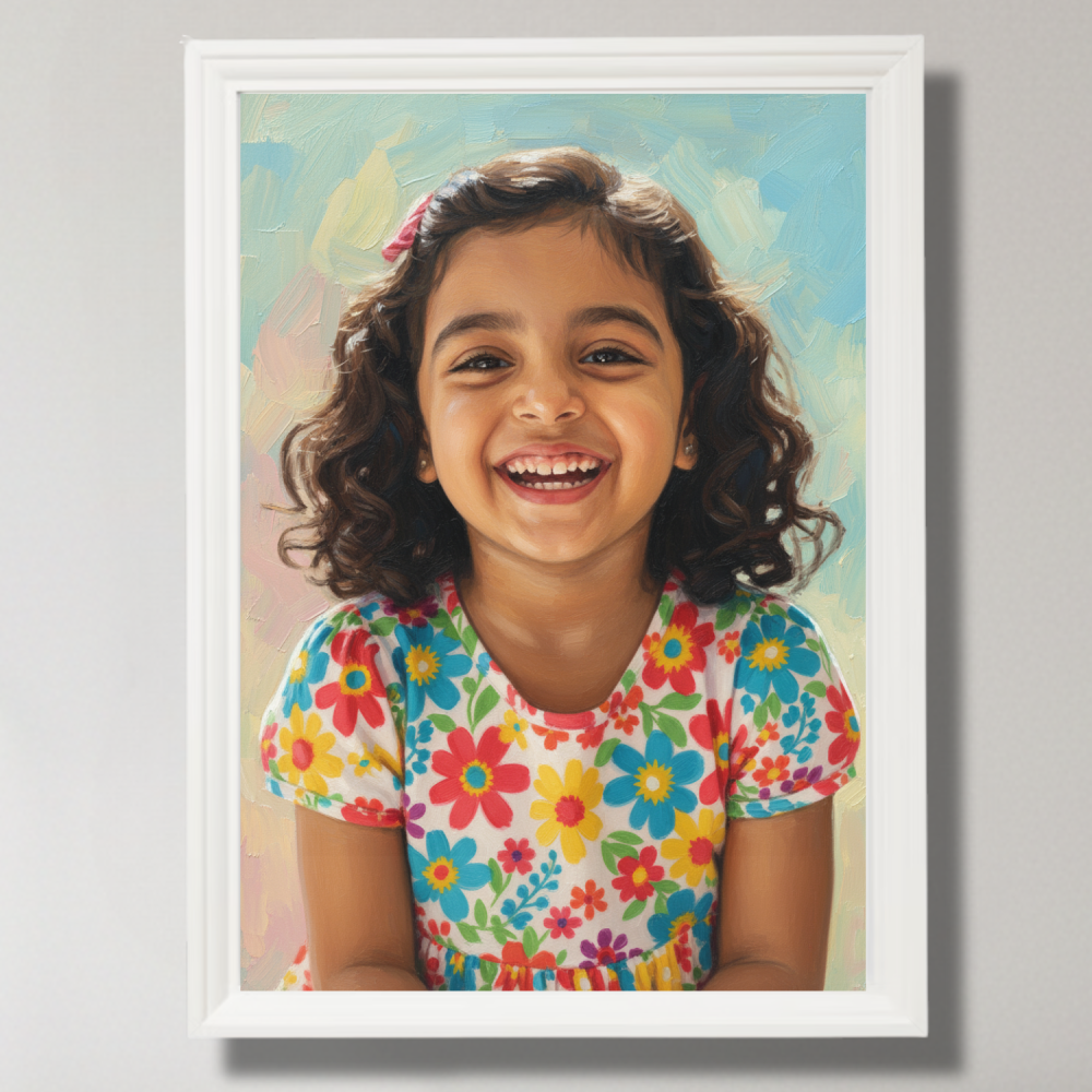 صورتك كلوحة زيتية