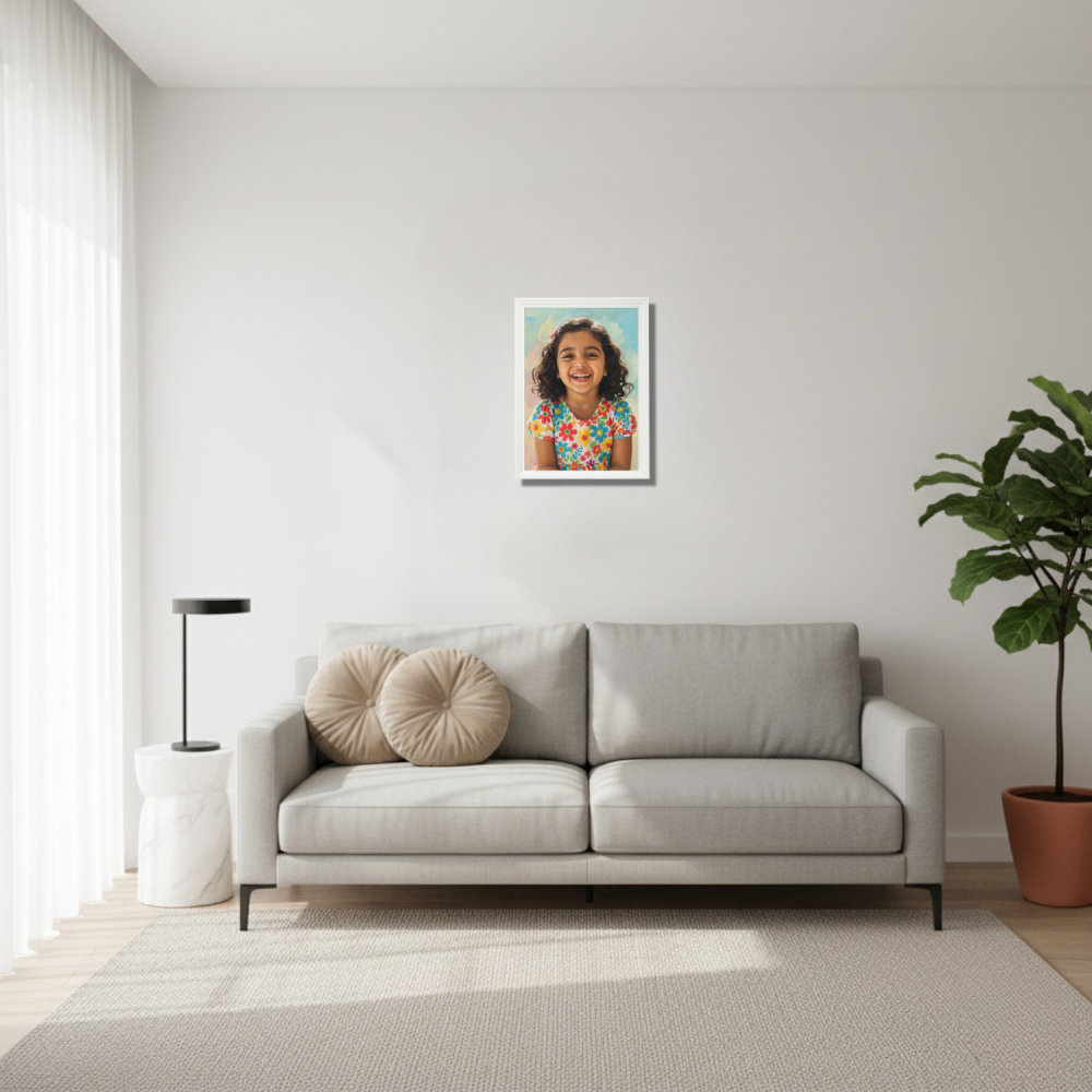 صورتك كلوحة زيتية