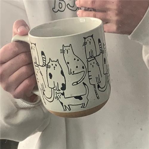 كوب سیرامیك بأشكال قطط