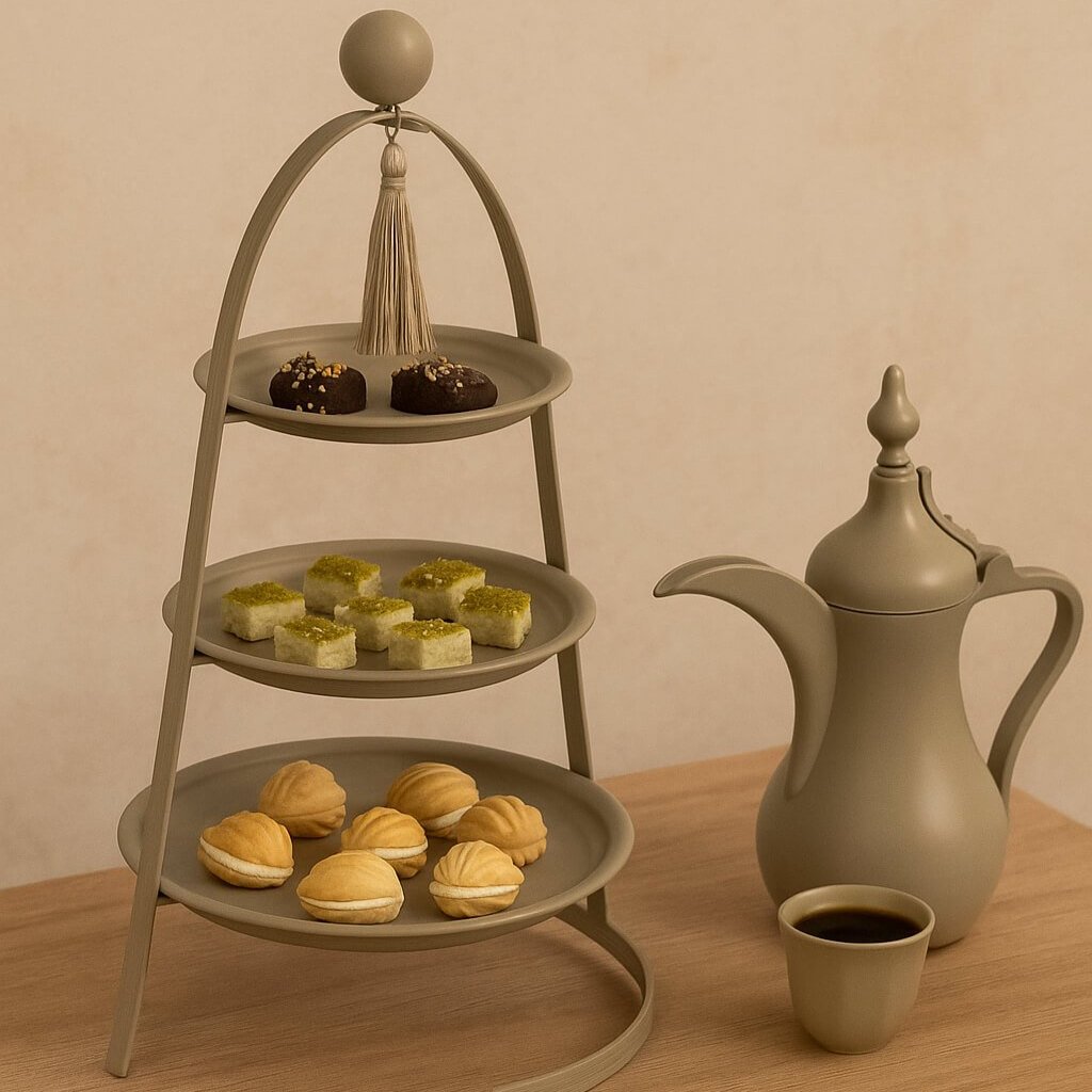 ستاند تقديم ثلاث أدوار – تصميم أنيق وعملي