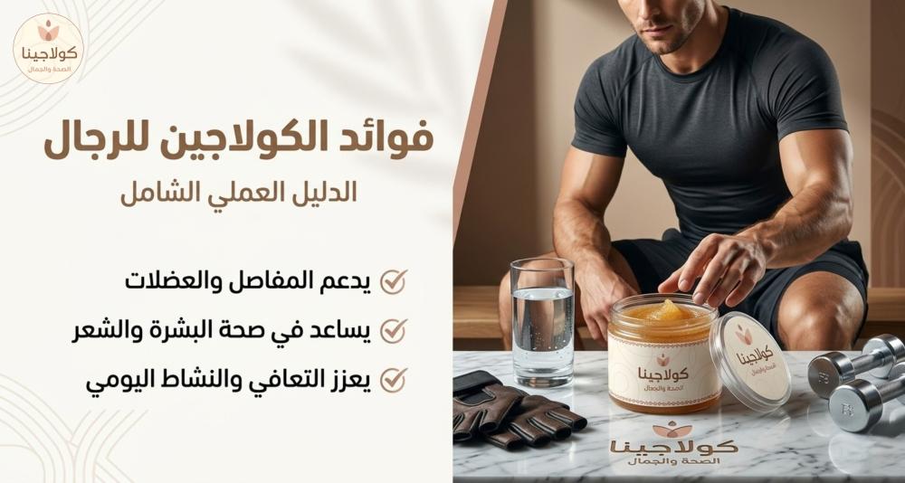 فوائد الكولاجين للرجال: الدليل العملي الشامل
