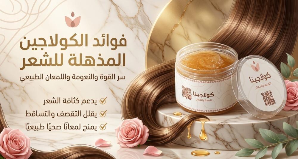 فوائد الكولاجين المذهلة للشعر