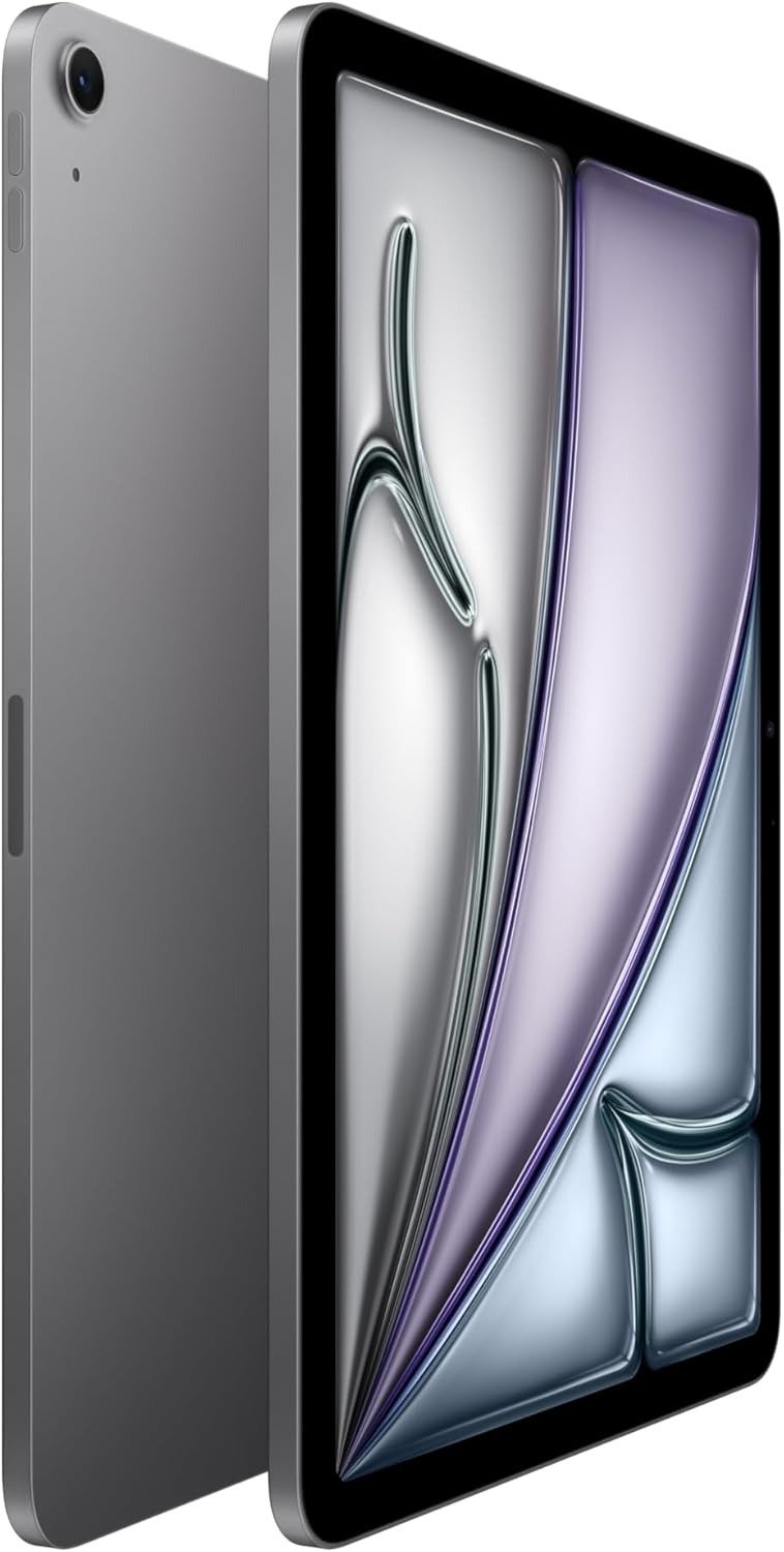 iPad Air مقاس 11 إنش (Wi-Fi،‏ 128GB) من Apple، موديل 2025 - رمادي فلكي (بشريحة M3)