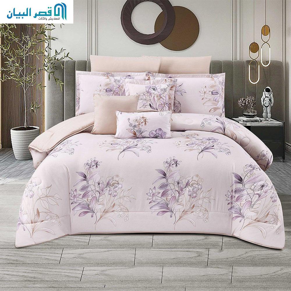 مفرش ميكروفيبر 8 قطع نفرين