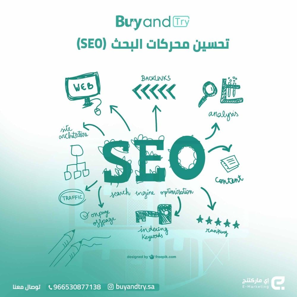 تحسين محركات البحث SEO تحسين ترتيب موقعك في جوجل