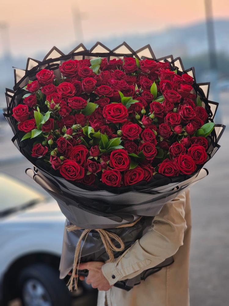 باقة روز رد