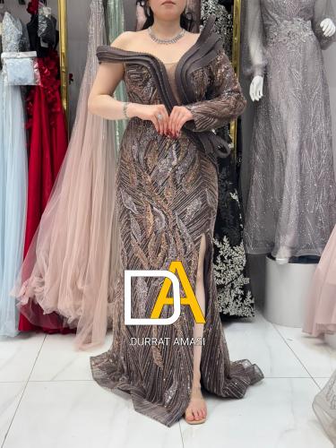 فستان سهره شك يدوي مميز