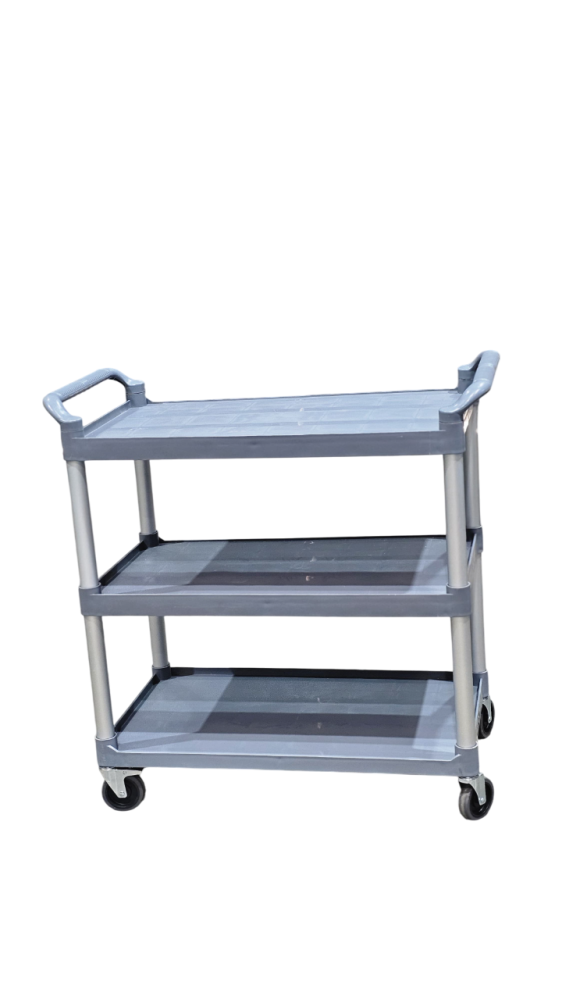 عربة تقديم طعام مزودة بعجلات 90X85X50 سم